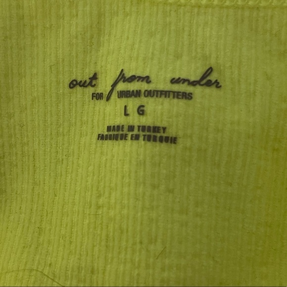 Yellow body suit. Urban Outfitters, size Large - Picture 4 of 4